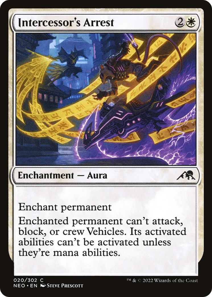 Arrestation de l'intercesseur — Kamigawa: Neon Dynasty — Magic: The Gathering