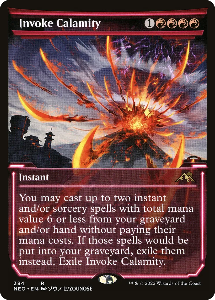 Invoke Calamity — Kamigawa: Neon Dynasty — Magic: The Gathering