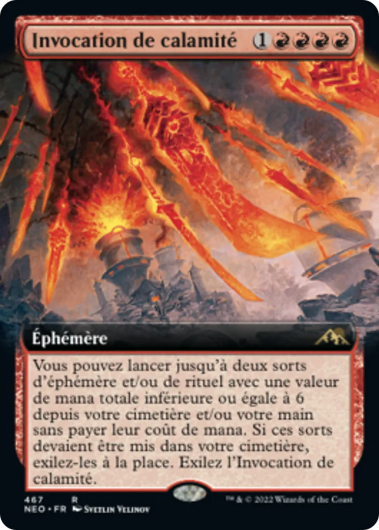 Invocation de calamité — Kamigawa: Neon Dynasty — Magic: The Gathering