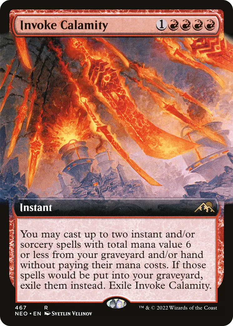 Invoke Calamity — Kamigawa: Neon Dynasty — Magic: The Gathering