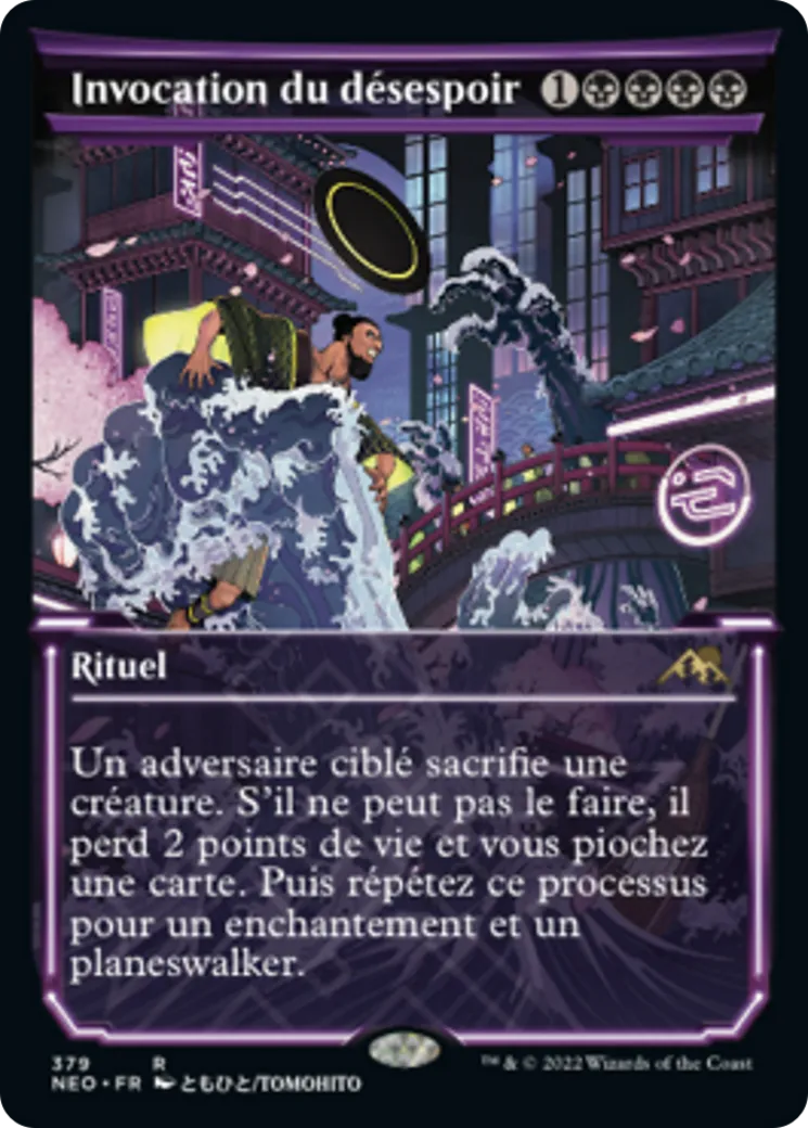 Invocation du désespoir — Kamigawa: Neon Dynasty — Magic: The Gathering