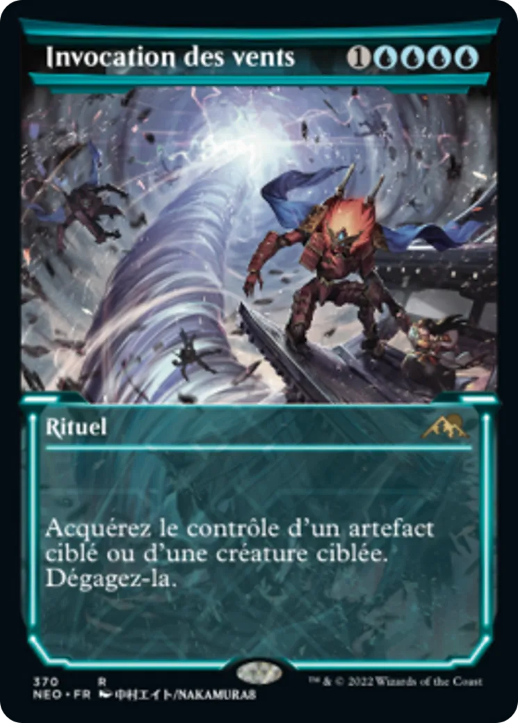Invocation des vents — Kamigawa: Neon Dynasty — Magic: The Gathering