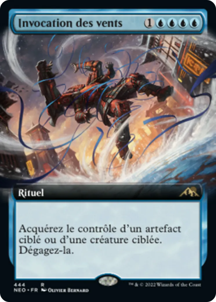 Invocation des vents — Kamigawa: Neon Dynasty — Magic: The Gathering