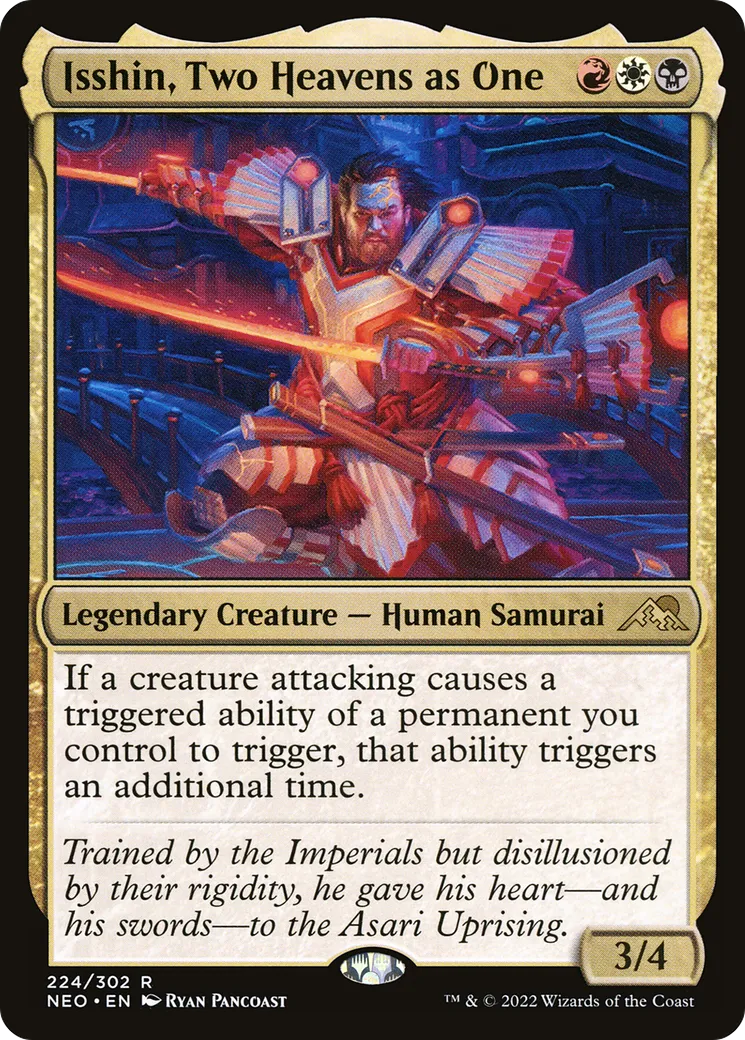 Isshin, réunion des firmaments — Kamigawa: Neon Dynasty — Magic: The Gathering