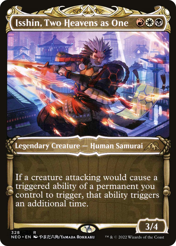 Isshin, Two Heavens as One — Kamigawa: Neon Dynasty — Magic: The Gathering