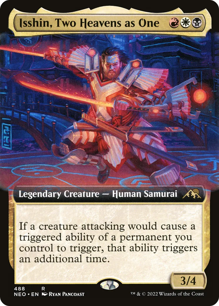 Isshin, Two Heavens as One from Kamigawa: Neon Dynasty - Magic: The Gathering