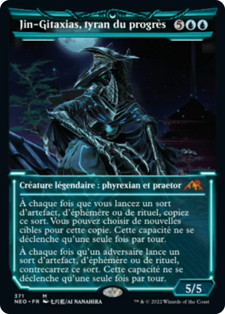 Jin-Gitaxias, tyran du progrès — Kamigawa: Neon Dynasty — Magic: The Gathering