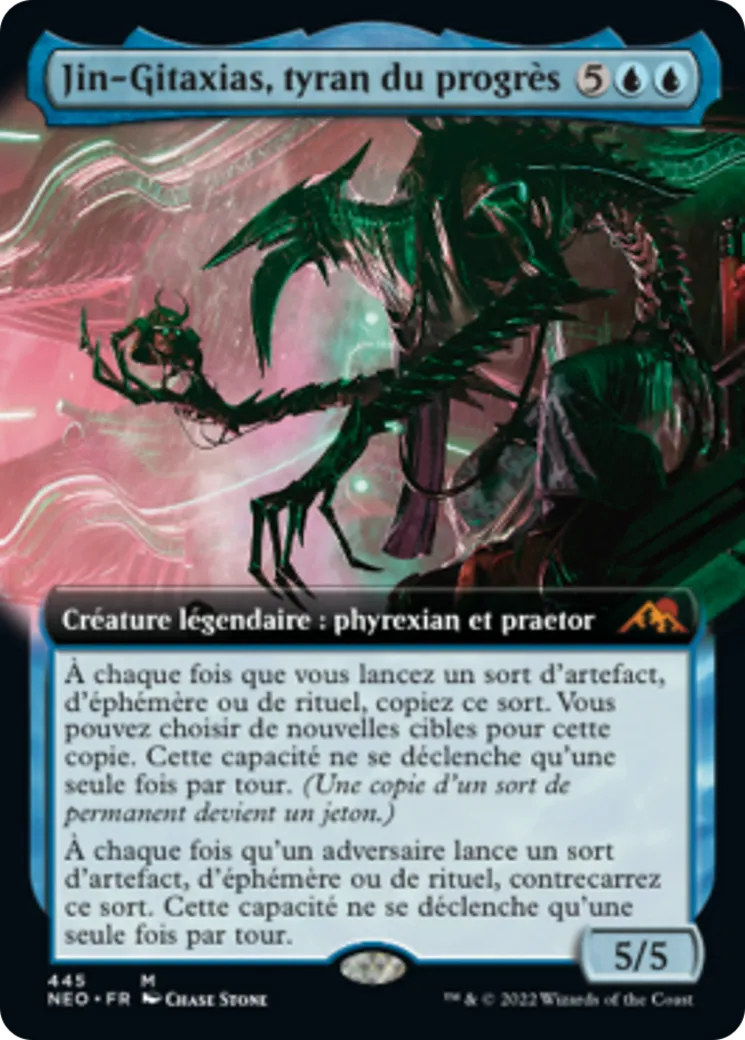 Jin-Gitaxias, tyran du progrès from Kamigawa: Neon Dynasty - Magic: The Gathering