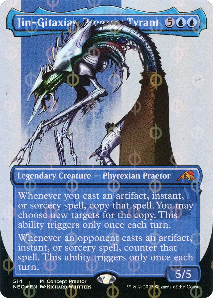 Jin-Gitaxias, Progress Tyrant — Kamigawa: Neon Dynasty — Magic: The Gathering