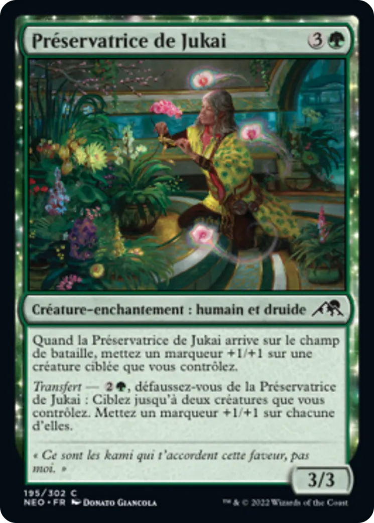 Préservatrice de Jukai — Kamigawa: Neon Dynasty — Magic: The Gathering