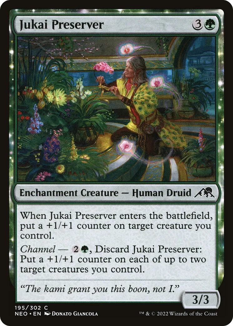 Préservatrice de Jukai — Kamigawa: Neon Dynasty — Magic: The Gathering