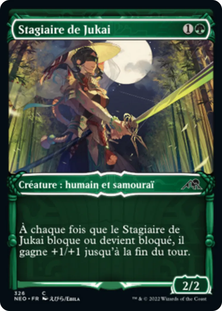 Stagiaire de Jukai — Kamigawa: Neon Dynasty — Magic: The Gathering