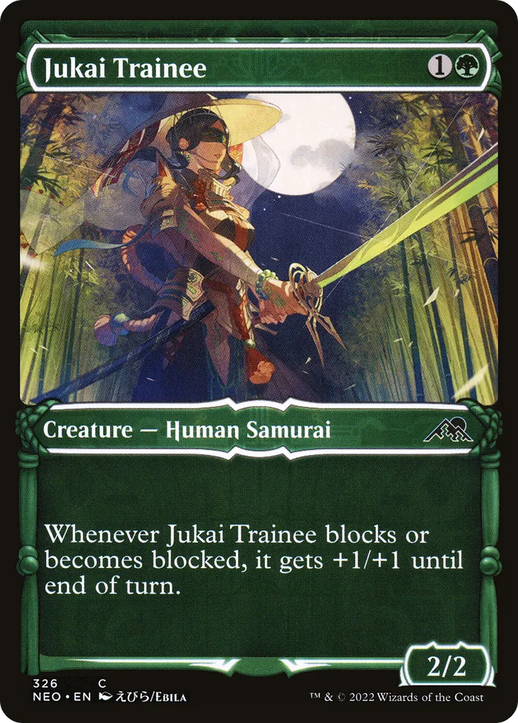 Jukai Trainee — Kamigawa: Neon Dynasty — Magic: The Gathering