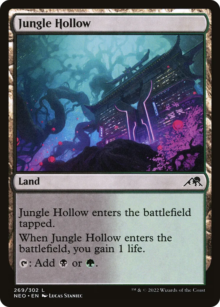 Jungle Hollow — Kamigawa: Neon Dynasty — Magic: The Gathering
