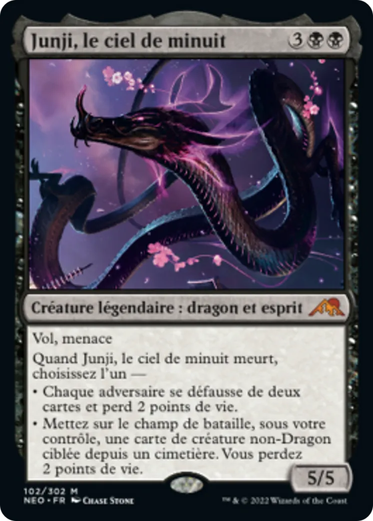 Junji, le ciel de minuit — Kamigawa: Neon Dynasty — Magic: The Gathering