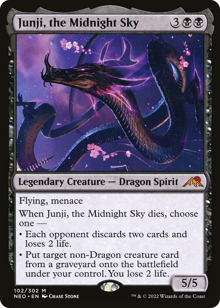 Junji, the Midnight Sky — Kamigawa: Neon Dynasty — Magic: The Gathering