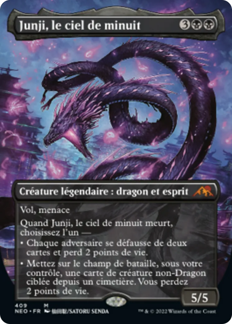 Junji, le ciel de minuit — Kamigawa: Neon Dynasty — Magic: The Gathering