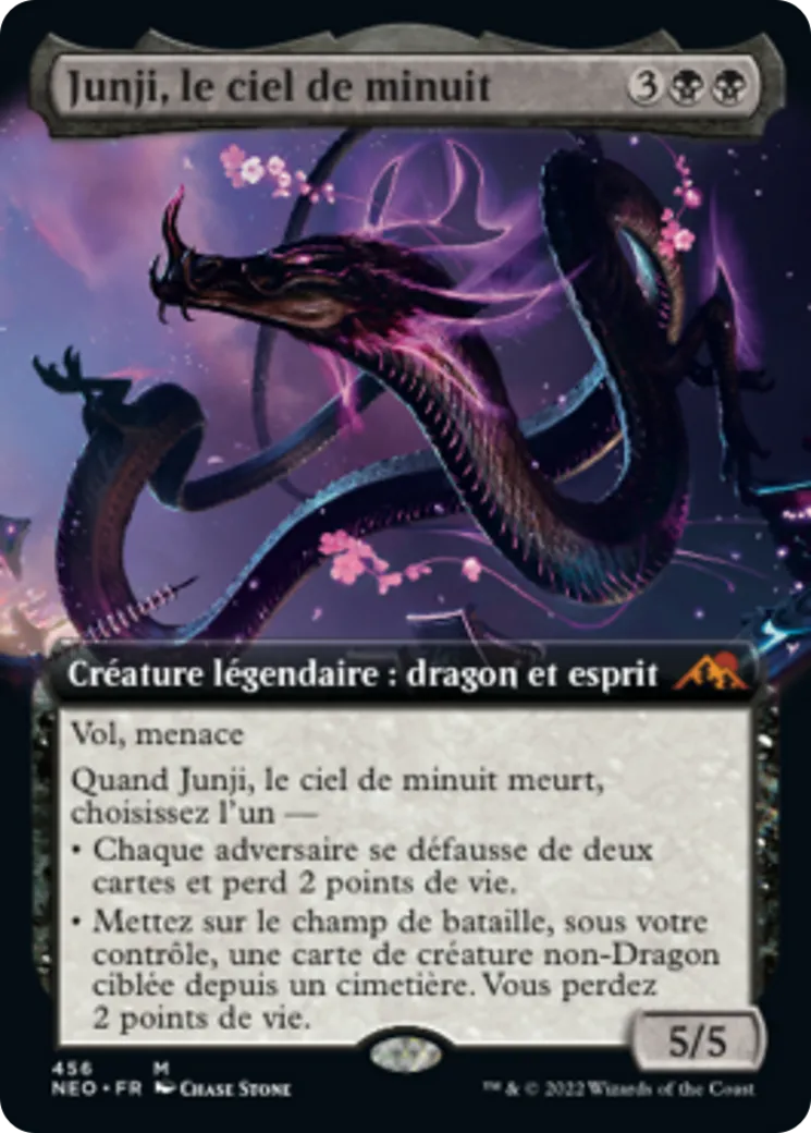 Junji, le ciel de minuit — Kamigawa: Neon Dynasty — Magic: The Gathering