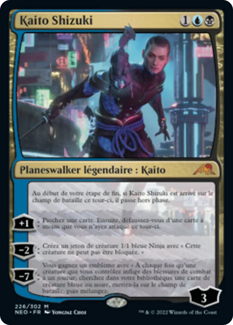 Kaito Shizuki — Kamigawa: Neon Dynasty — Magic: The Gathering