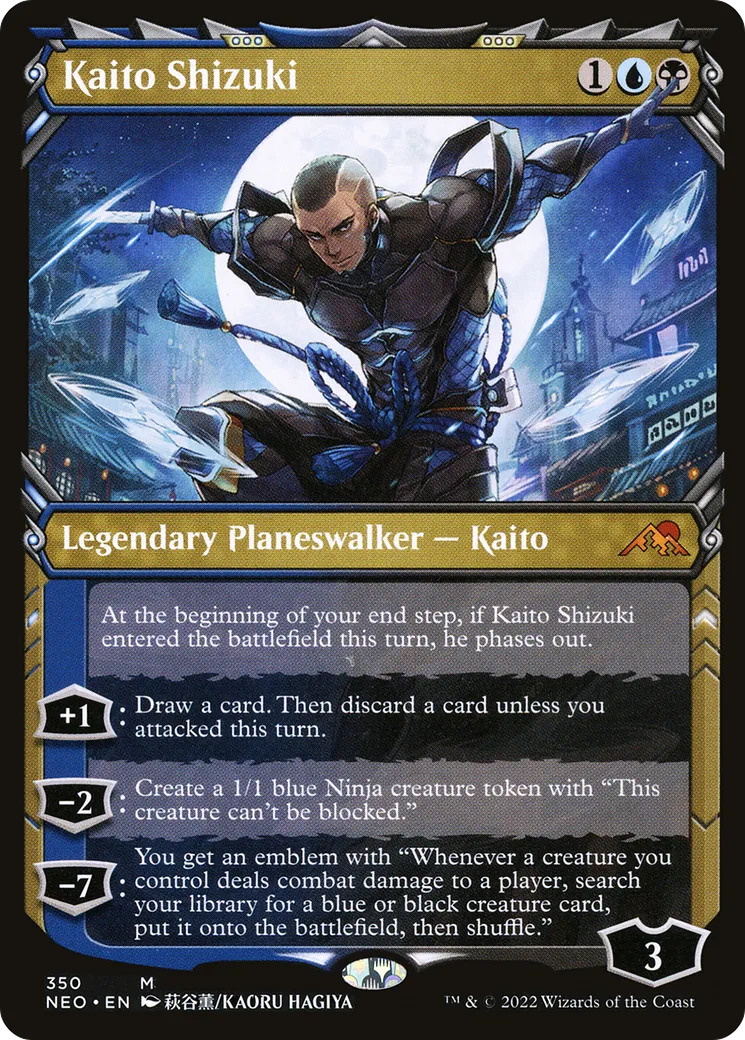 Kaito Shizuki — Kamigawa: Neon Dynasty — Magic: The Gathering