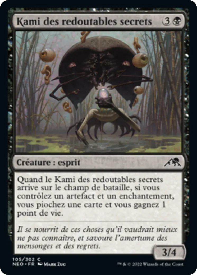 Kami des redoutables secrets — Kamigawa: Neon Dynasty — Magic: The Gathering