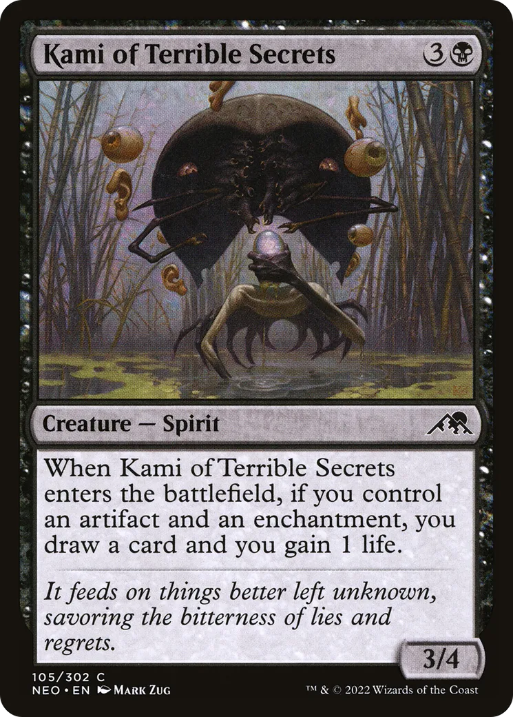 Kami des redoutables secrets — Kamigawa: Neon Dynasty — Magic: The Gathering