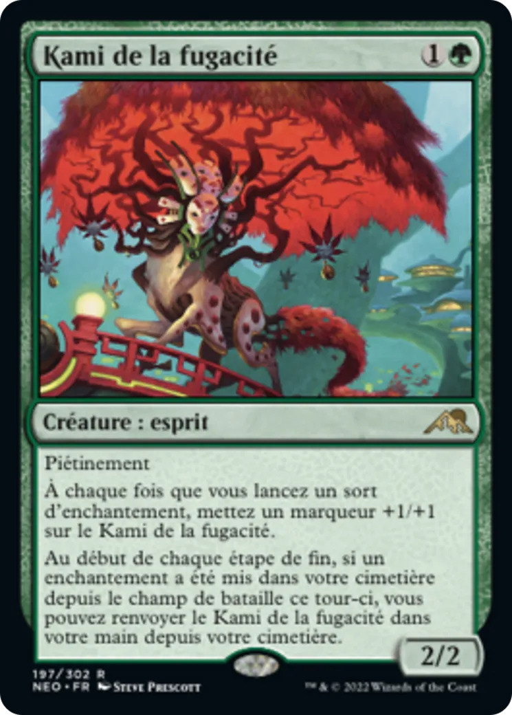 Kami de la fugacité — Kamigawa: Neon Dynasty — Magic: The Gathering