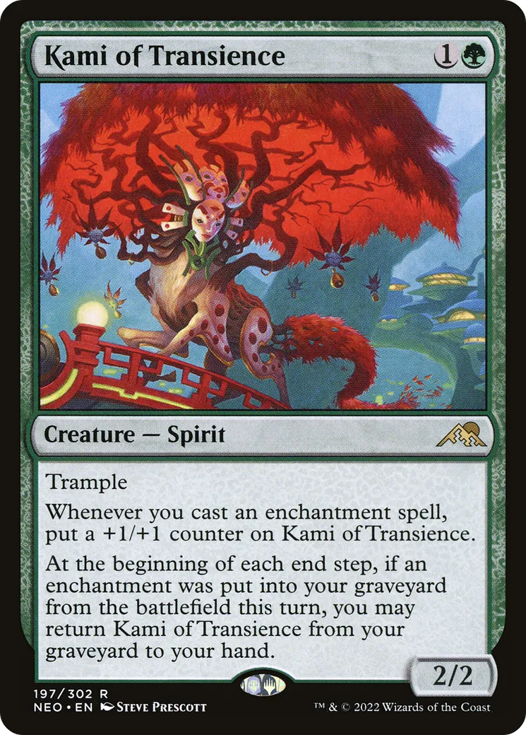 Kami of Transience — Kamigawa: Neon Dynasty — Magic: The Gathering