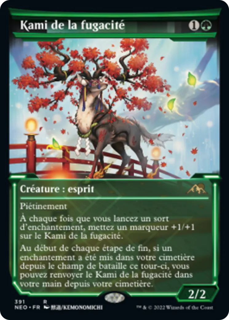 Kami de la fugacité — Kamigawa: Neon Dynasty — Magic: The Gathering