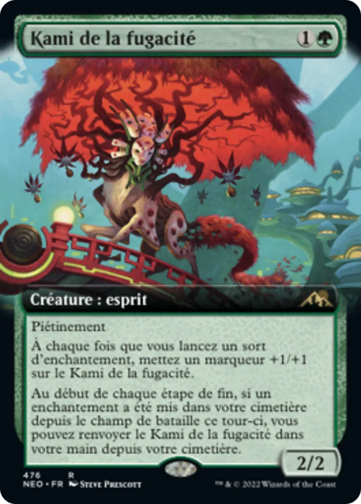 Kami de la fugacité — Kamigawa: Neon Dynasty — Magic: The Gathering