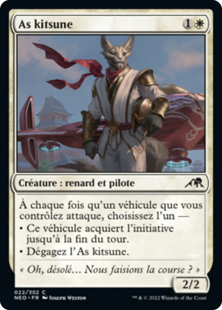 As kitsune — Kamigawa: Neon Dynasty — Magic: The Gathering