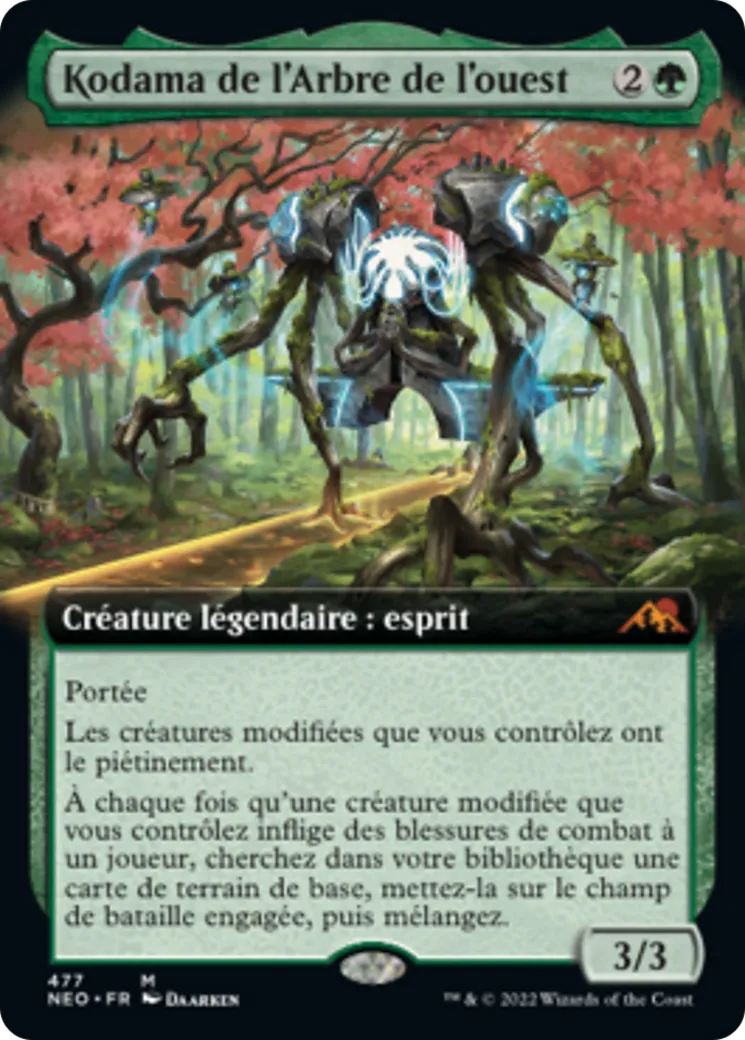 Kodama de l'Arbre de l'ouest — Kamigawa: Neon Dynasty — Magic: The Gathering