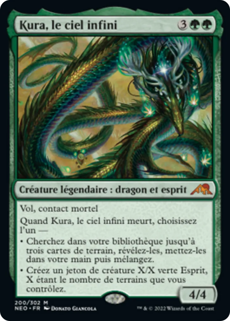 Kura, le ciel infini — Kamigawa: Neon Dynasty — Magic: The Gathering