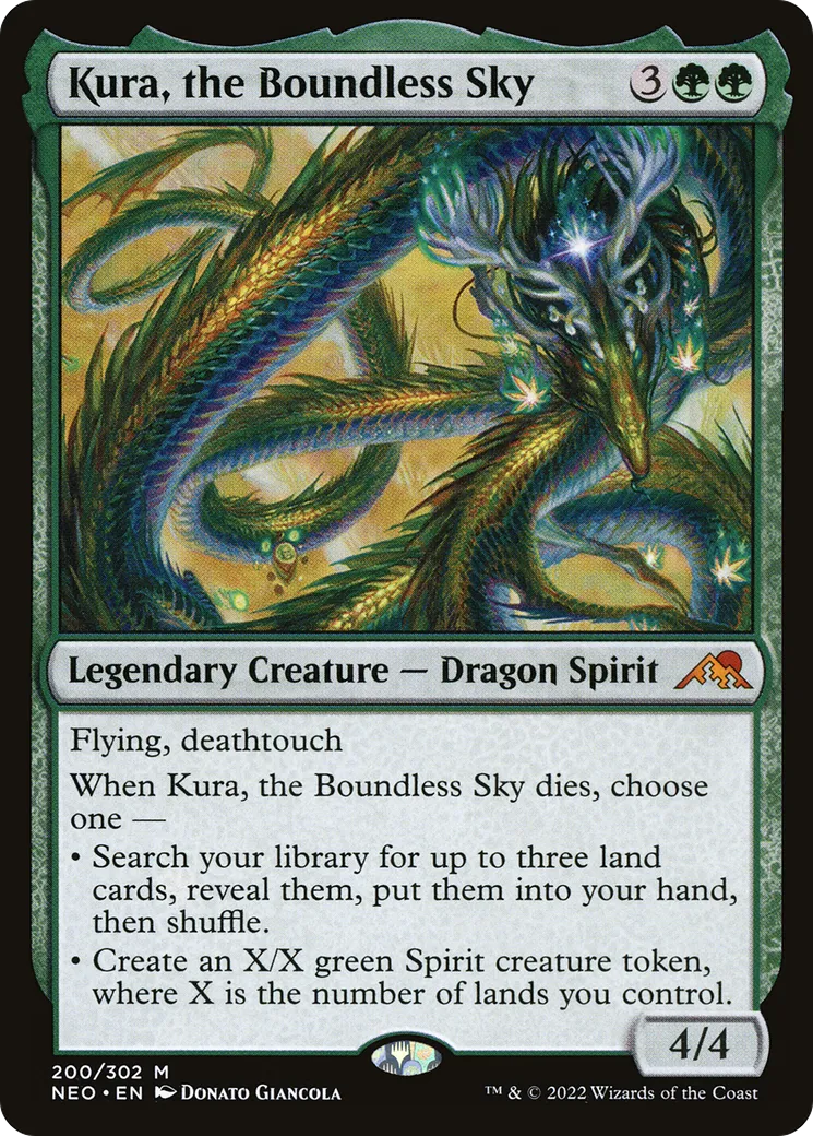 Kura, the Boundless Sky — Kamigawa: Neon Dynasty — Magic: The Gathering