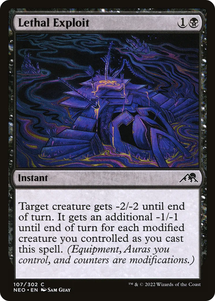 Lethal Exploit — Kamigawa: Neon Dynasty — Magic: The Gathering