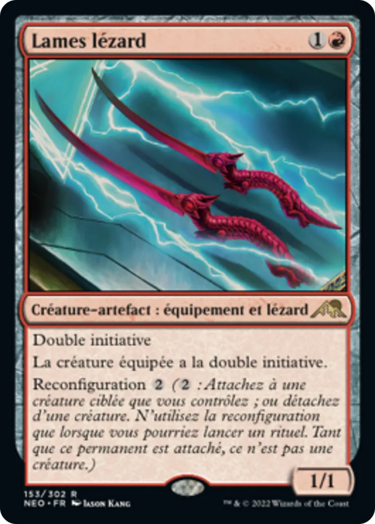 Lames lézard — Kamigawa: Neon Dynasty — Magic: The Gathering