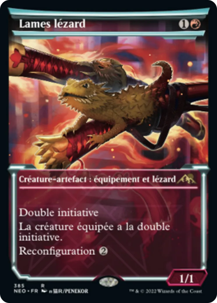 Lames lézard — Kamigawa: Neon Dynasty — Magic: The Gathering