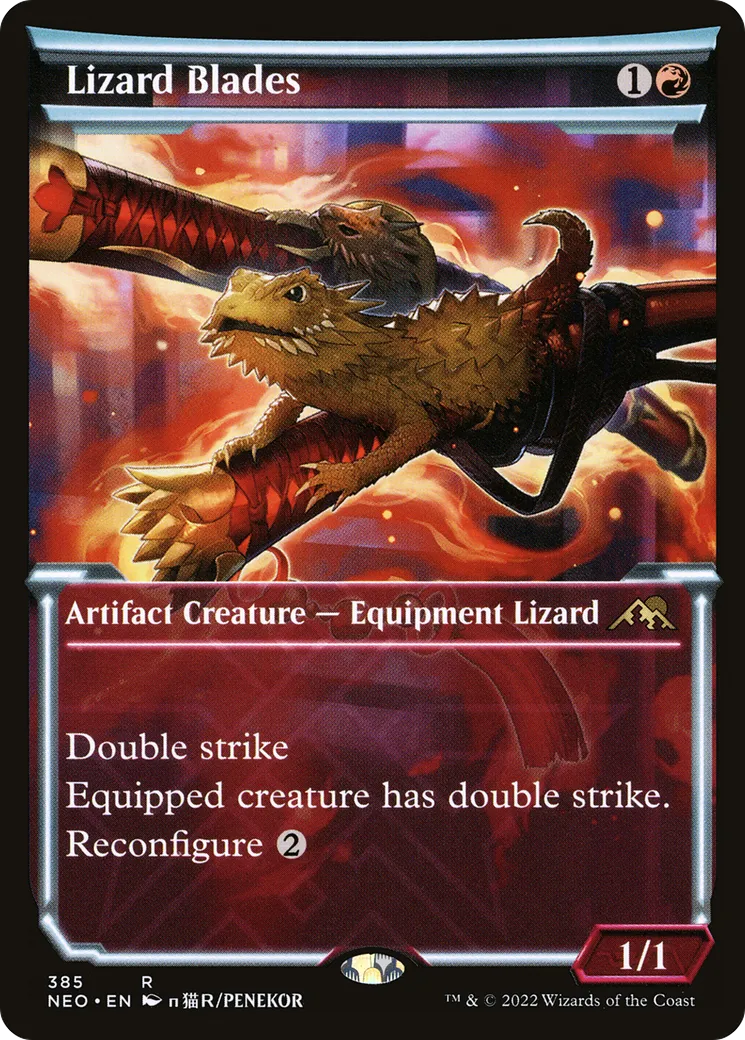 Lames lézard — Kamigawa: Neon Dynasty — Magic: The Gathering