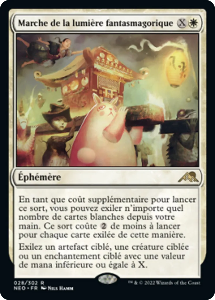 Marche de la lumière fantasmagorique — Kamigawa: Neon Dynasty — Magic: The Gathering