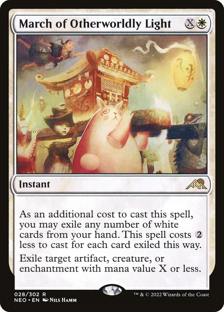 March of Otherworldly Light — Kamigawa: Neon Dynasty — Magic: The Gathering