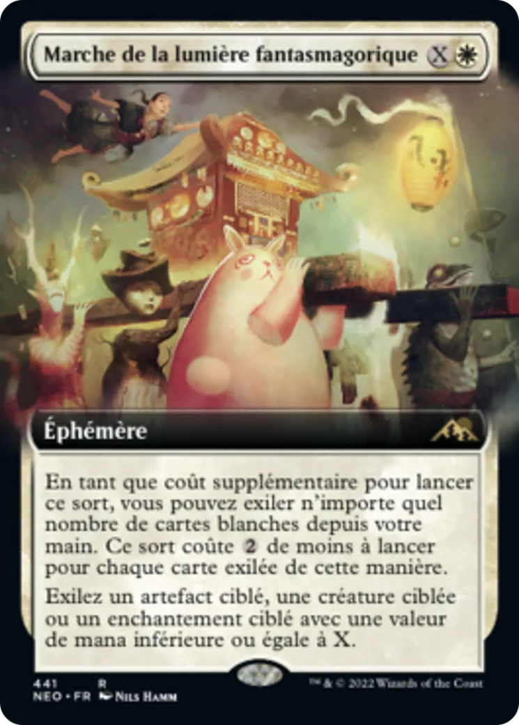 Marche de la lumière fantasmagorique — Kamigawa: Neon Dynasty — Magic: The Gathering