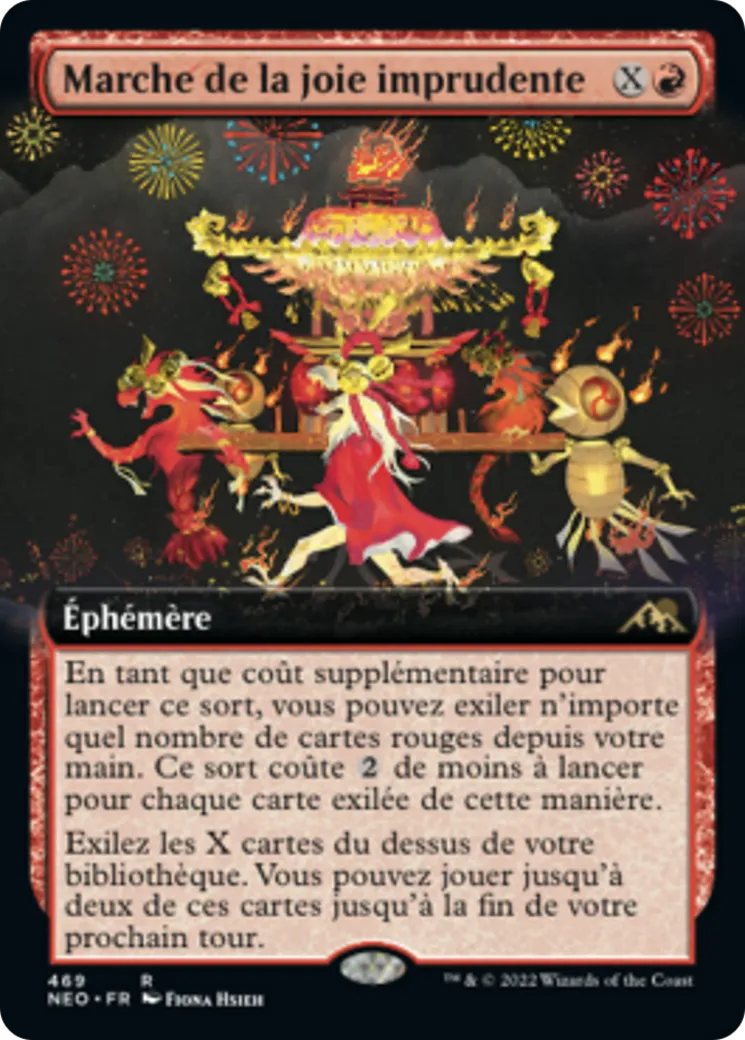 Marche de la joie imprudente — Kamigawa: Neon Dynasty — Magic: The Gathering