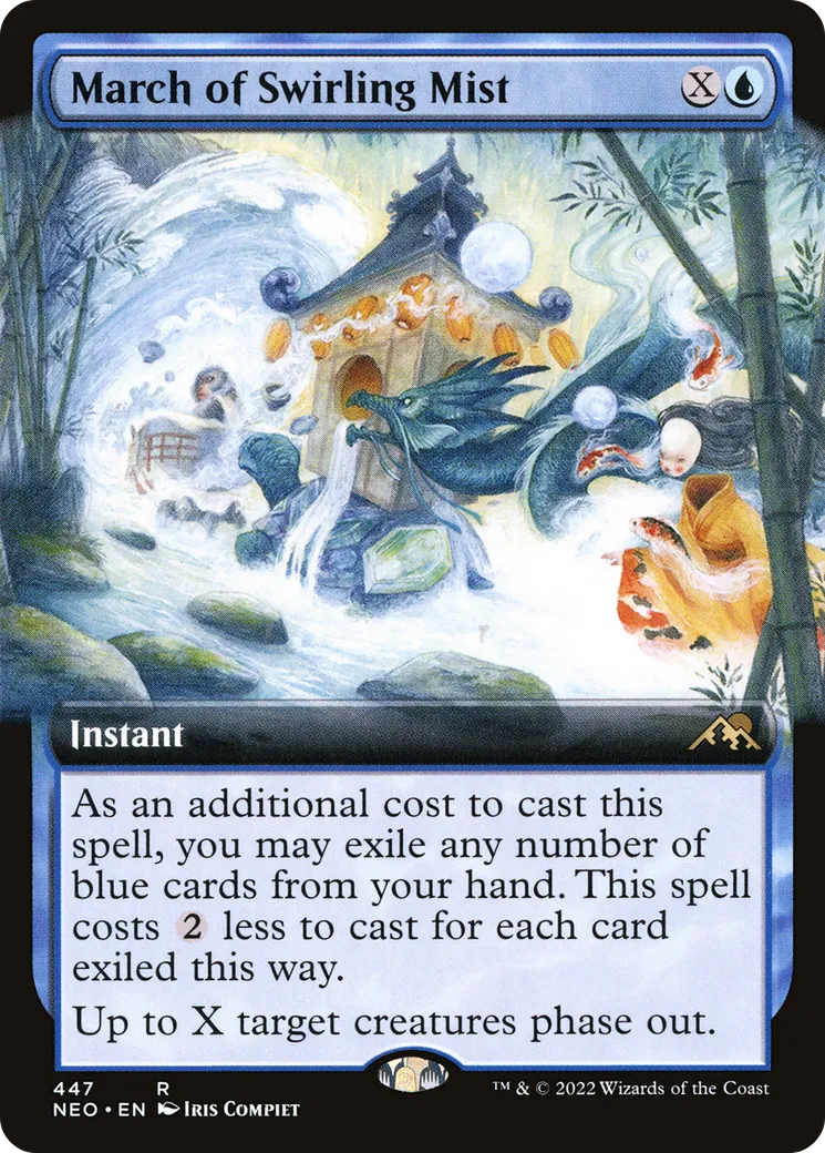March of Swirling Mist — Kamigawa: Neon Dynasty — Magic: The Gathering