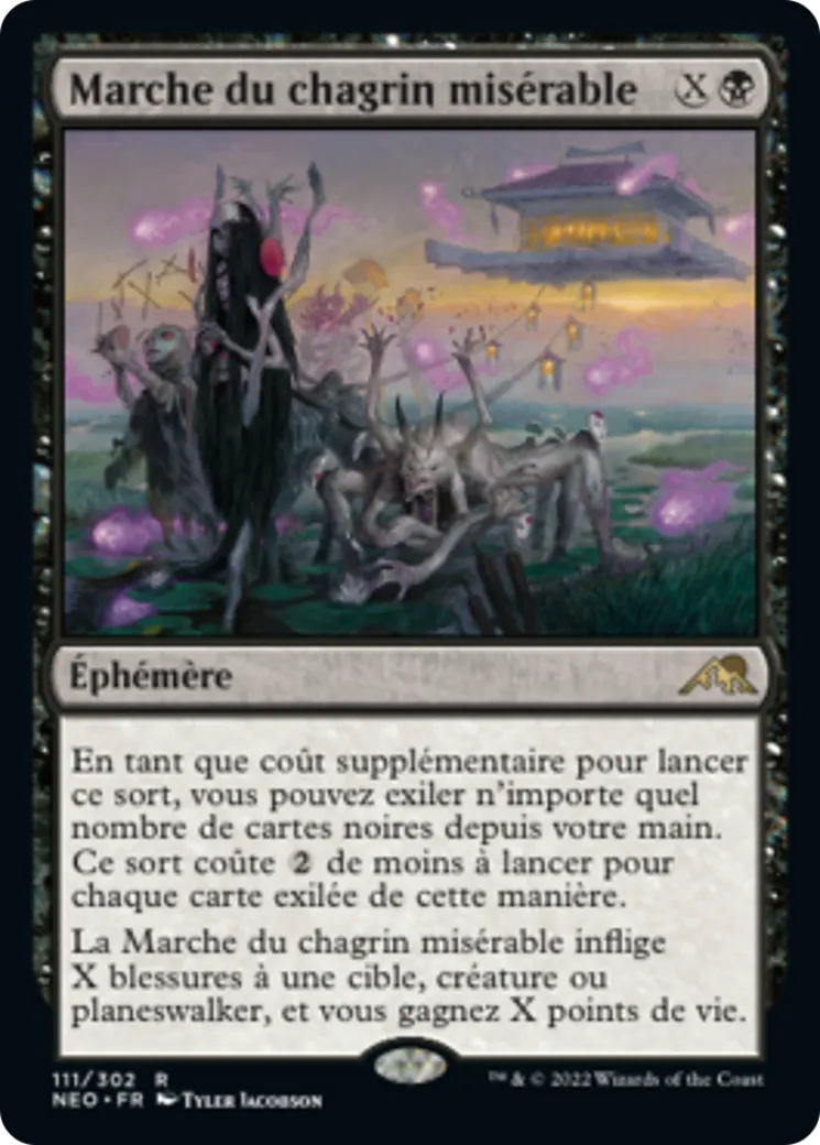 Marche du chagrin misérable — Kamigawa: Neon Dynasty — Magic: The Gathering
