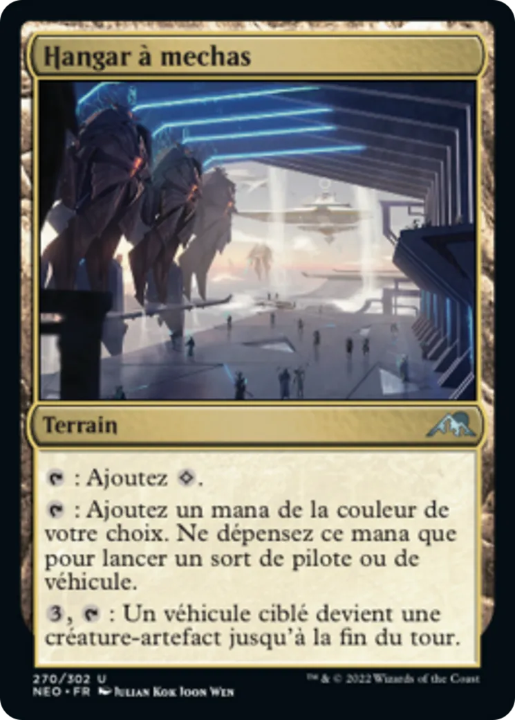 Hangar à mechas — Kamigawa: Neon Dynasty — Magic: The Gathering