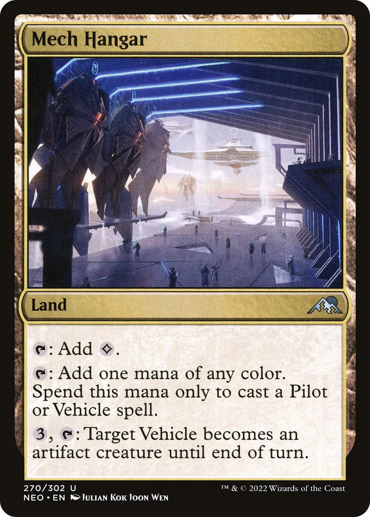 Hangar à mechas — Kamigawa: Neon Dynasty — Magic: The Gathering