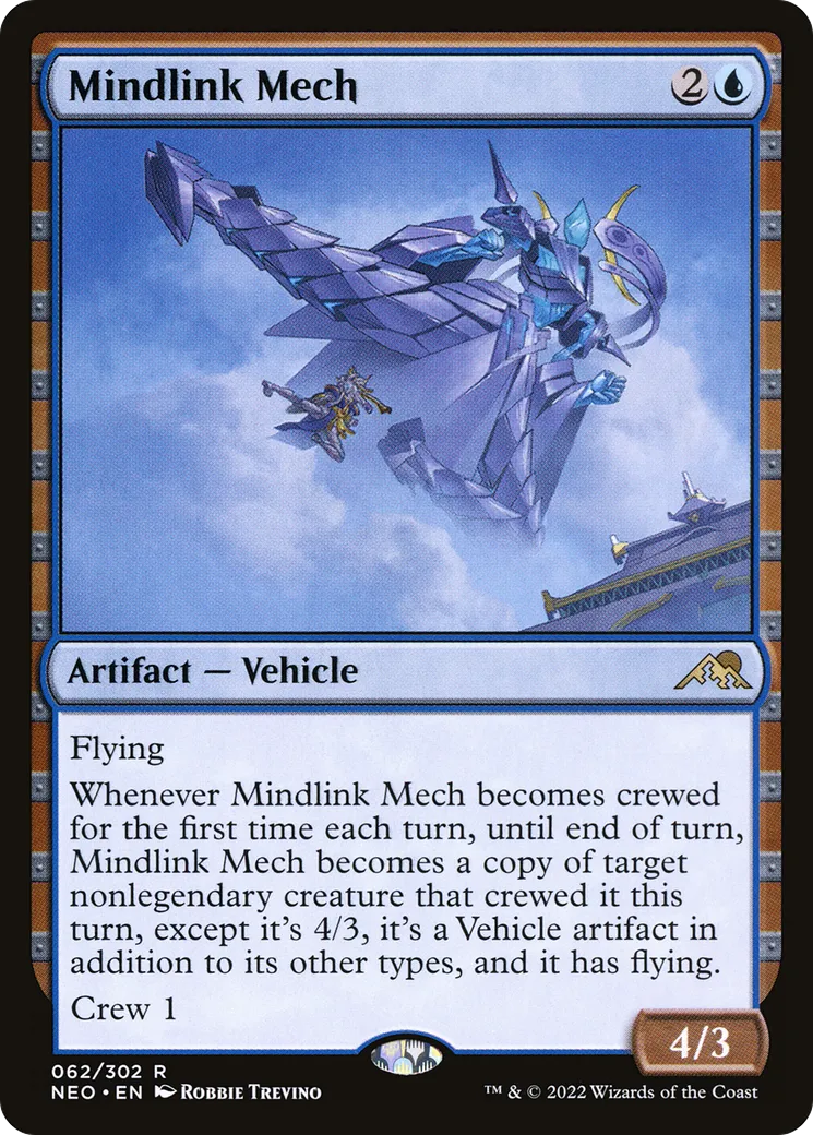 Mecha cérébrorelié — Kamigawa: Neon Dynasty — Magic: The Gathering