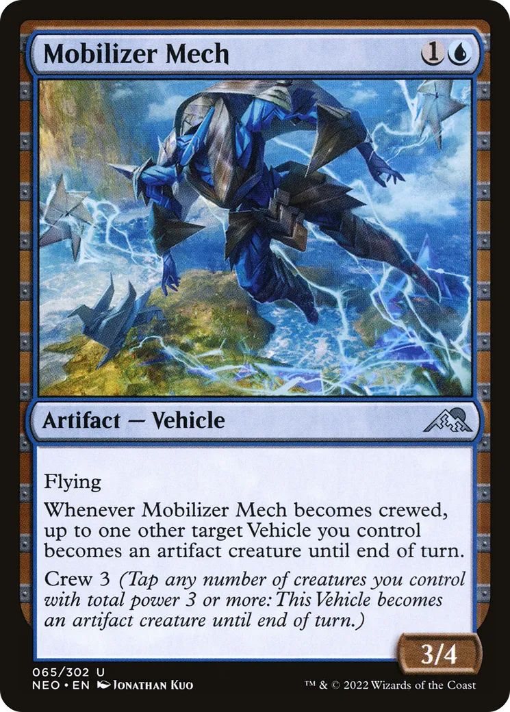 Mobilizer Mech — Kamigawa: Neon Dynasty — Magic: The Gathering