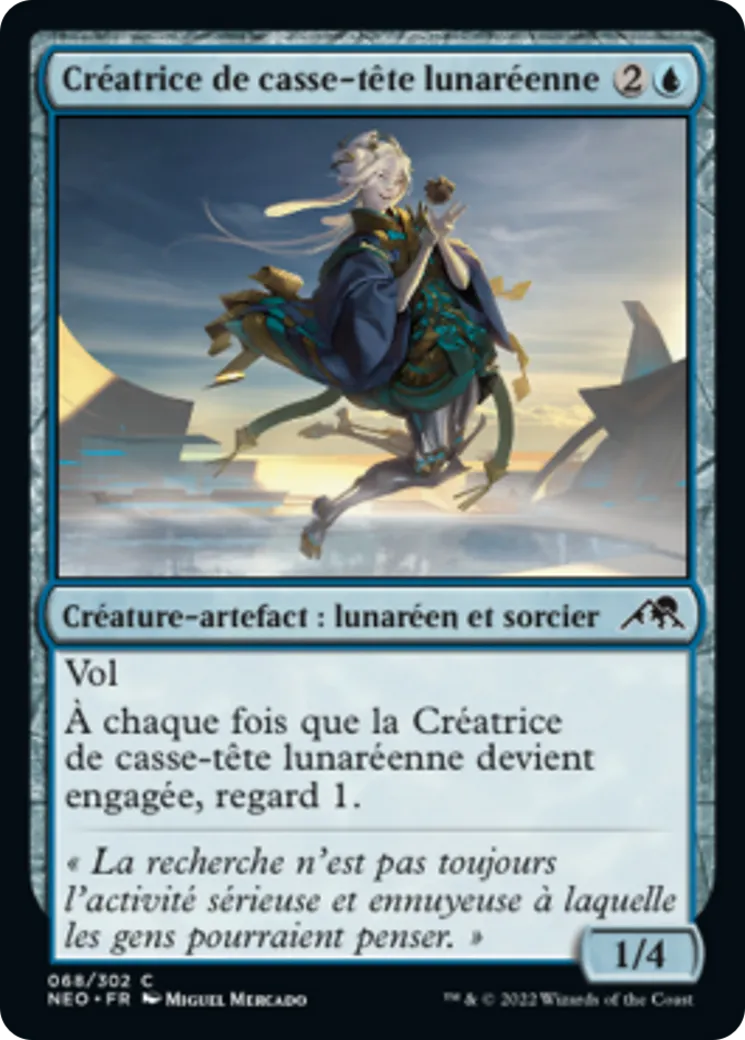 Créatrice de casse-tête lunaréenne — Kamigawa: Neon Dynasty — Magic: The Gathering