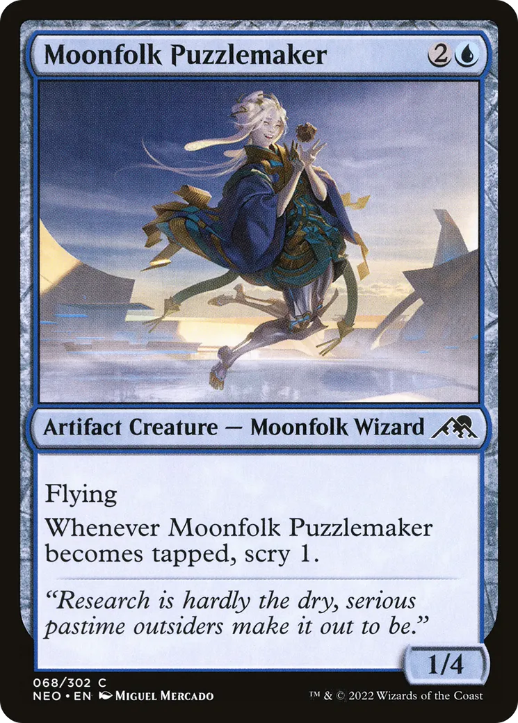 Créatrice de casse-tête lunaréenne — Kamigawa: Neon Dynasty — Magic: The Gathering
